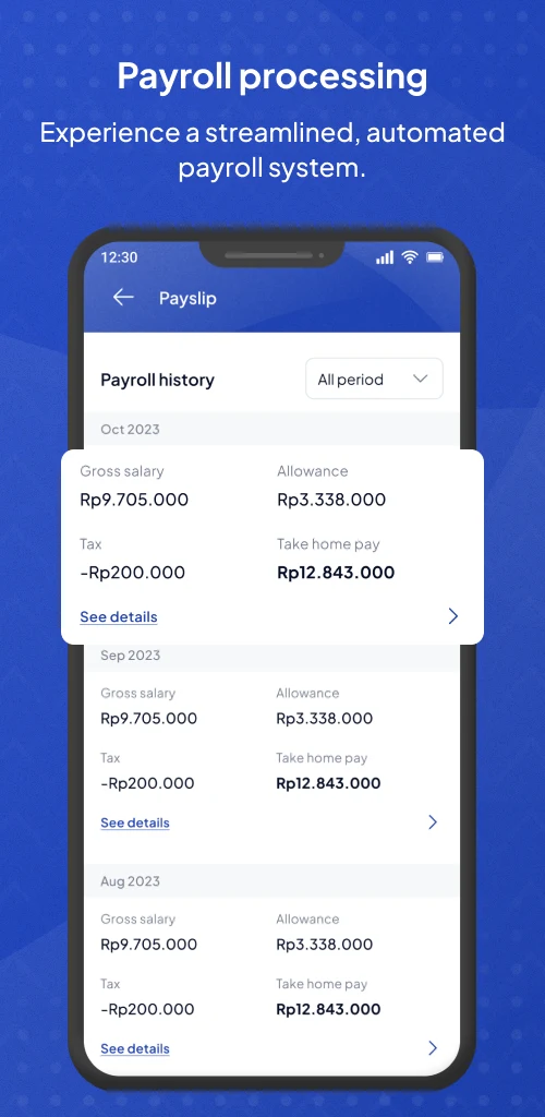 MyID apps screenshot
