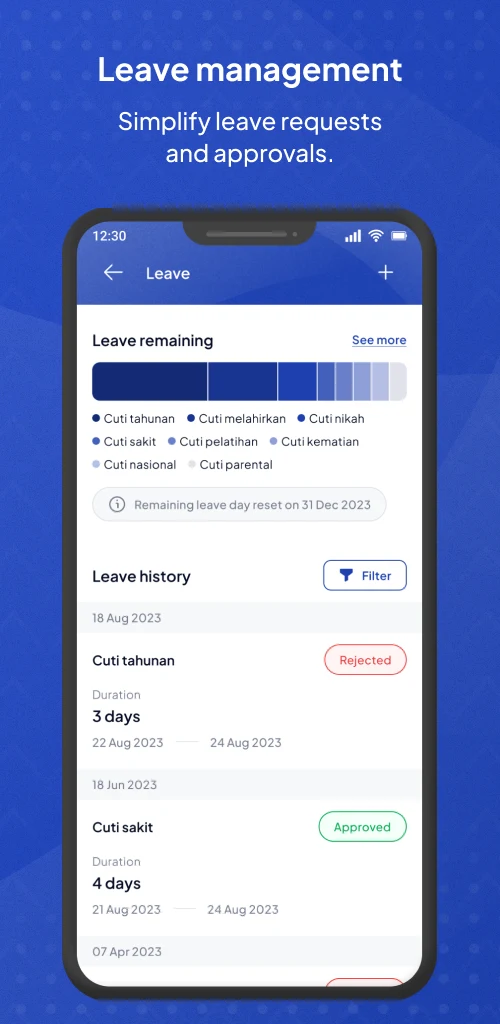 MyID apps screenshot